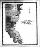 Union County Outline Map, Union County 1910